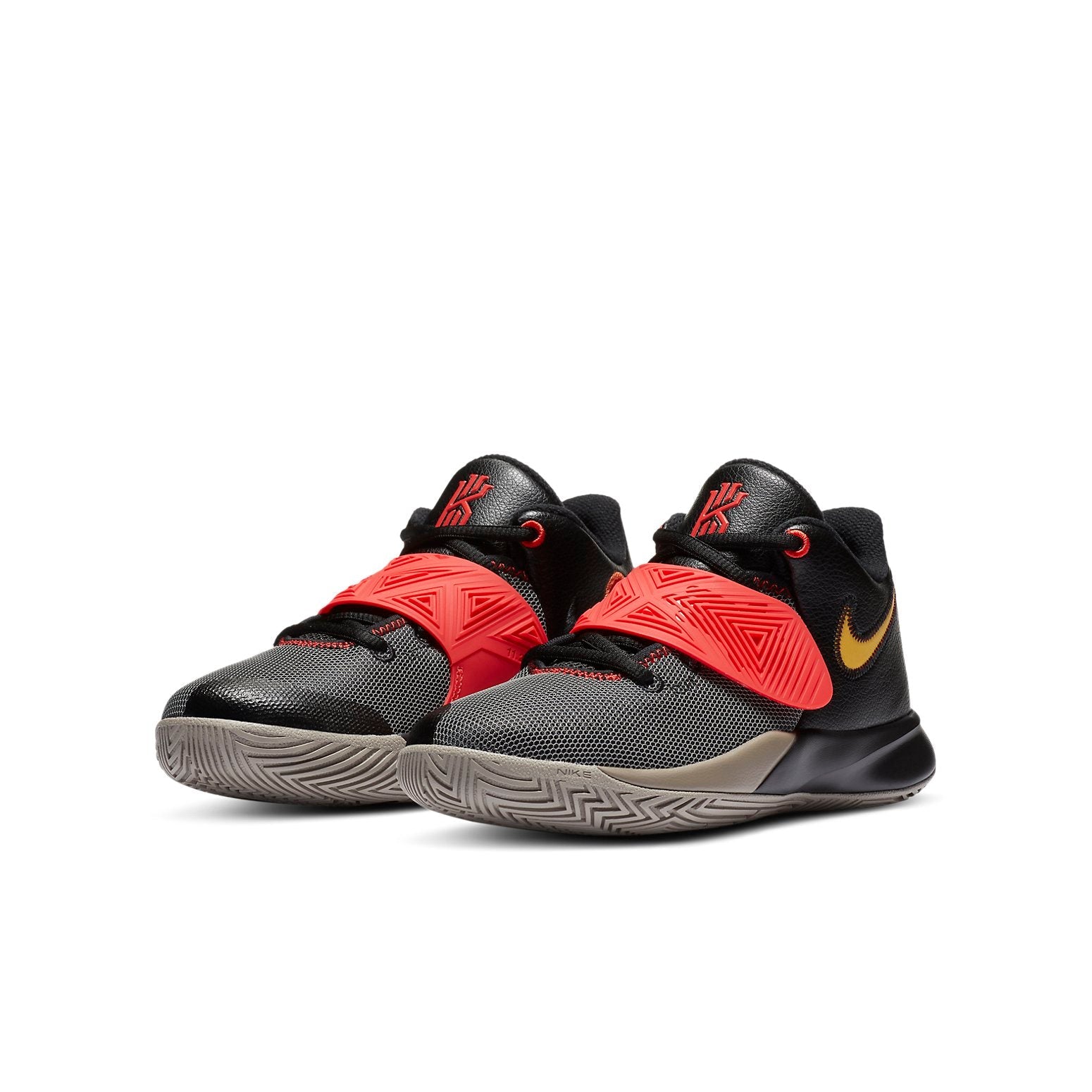 (GS) Nike Kyrie Flytrap 3 'Black Chile Red' BQ5620-011