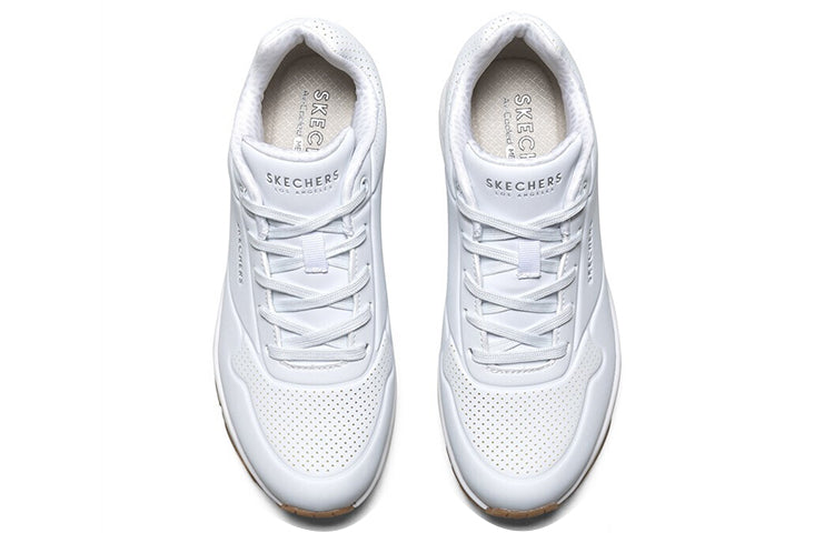 (WMNS) Skechers Uno Stand On Air 'White' 73690-WHT