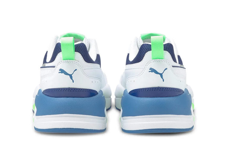 PUMA X-Ray 2 Square 'White Electric Green Blue' 373108-14