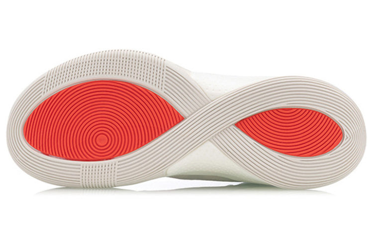 Li-Ning Sonic 8 Low 'White Red' ABAQ035-1