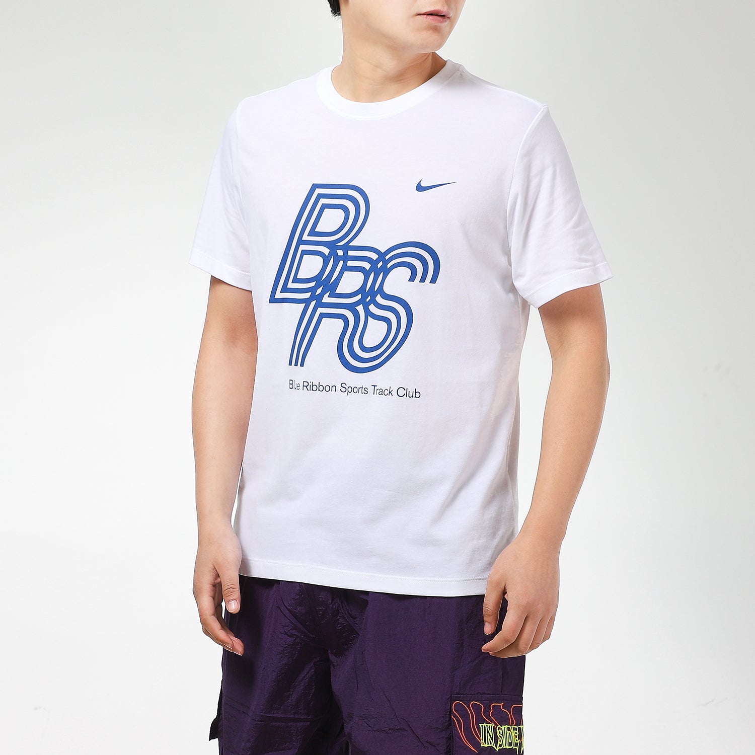 Nike Mnkdrytee Brs Training Soccer/Football Sports Short Sleeve White DA7593-100