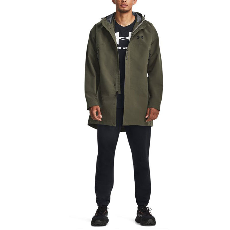 Under Armour Stormproof 3-Ply Bench Coat 'Army Green' 1375446-390