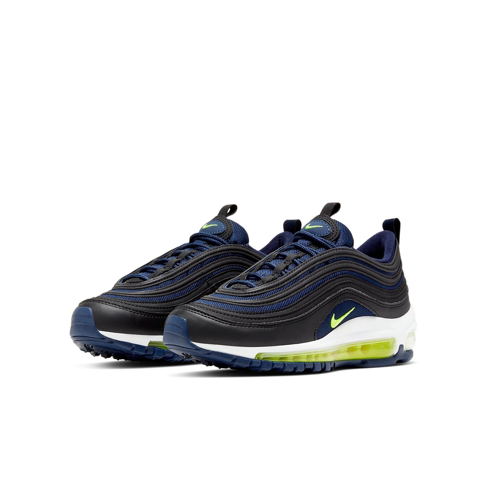 (GS) Nike Air Max 97 'Midnight Navy Lemon' 921522-018