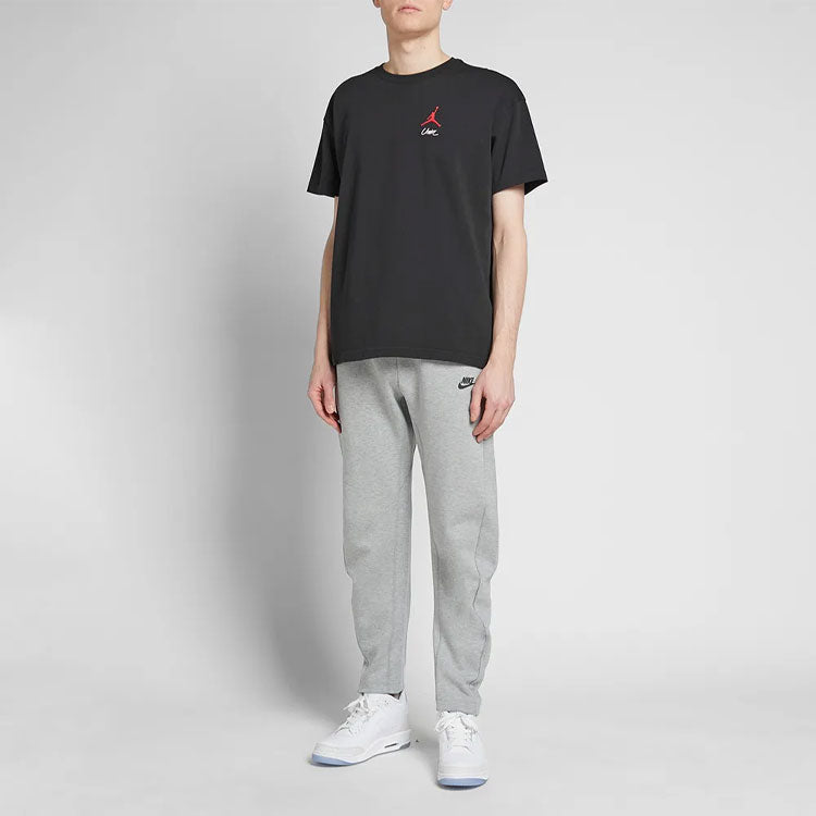 Air Jordan x Union NRG Vault AJ Flight Jumpman Tee 'Black' BV1330-010