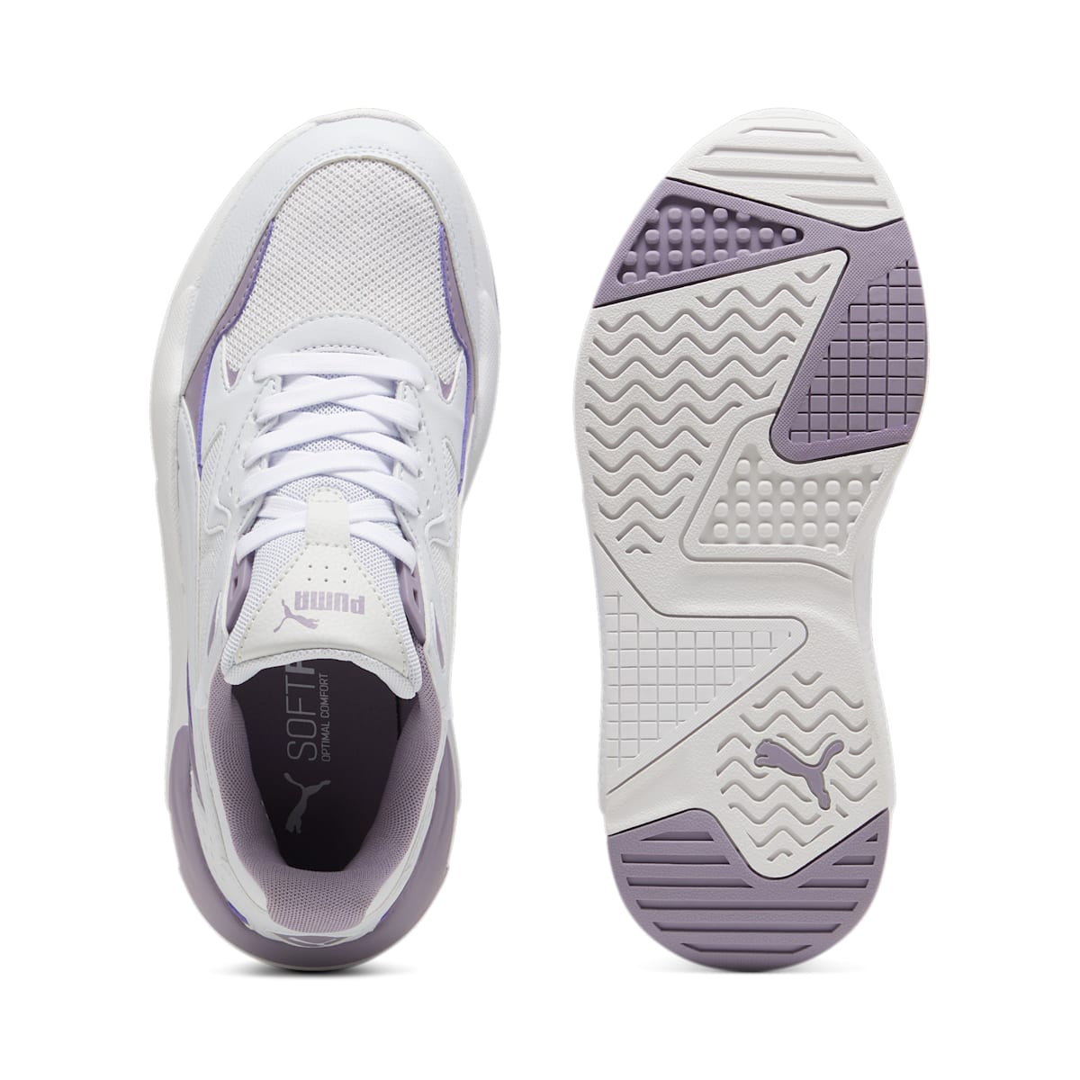 (WMNS) PUMA X-Ray Speed 'Feather Grey Silver Plum' 384638-60