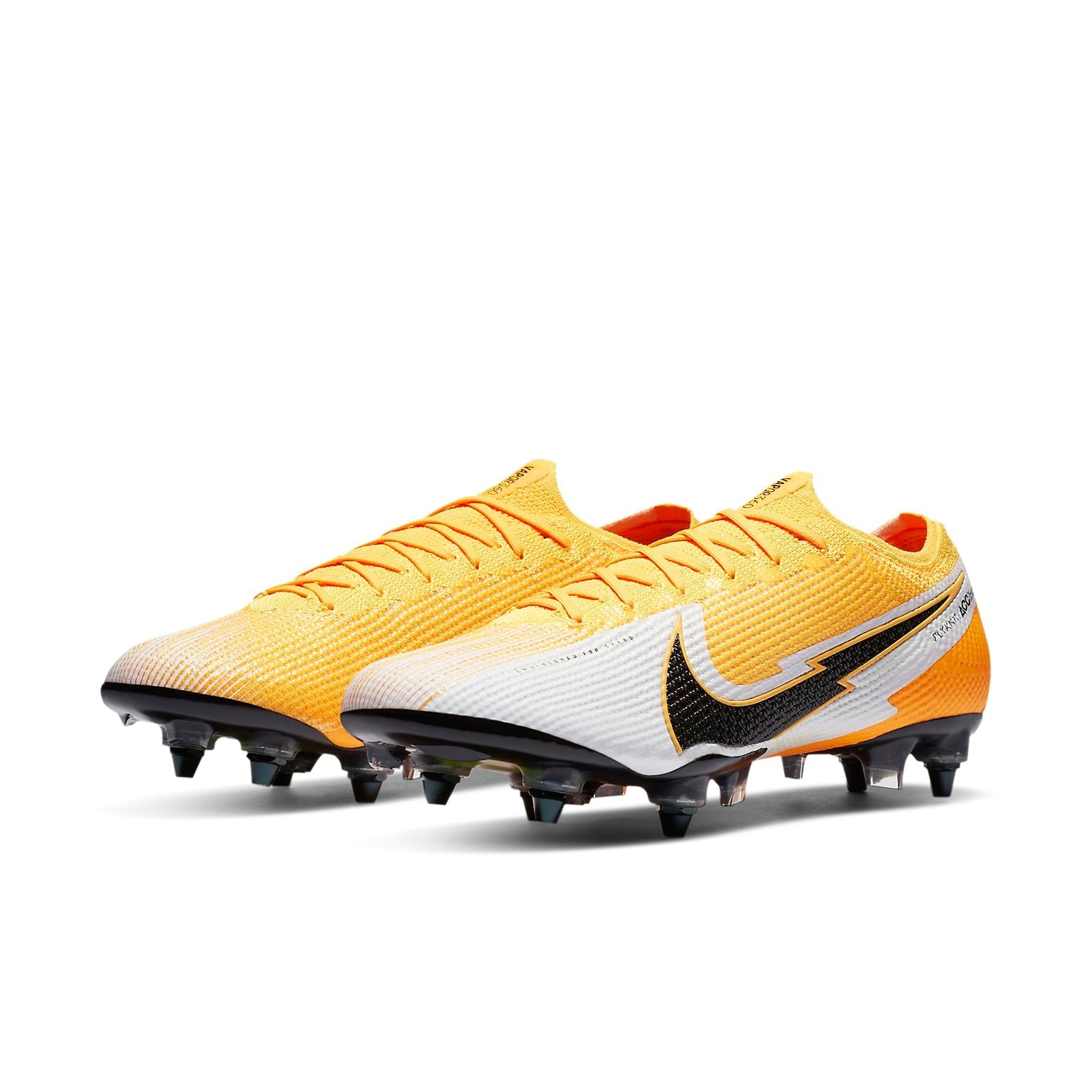 Nike Mercurial Vapor 13 Elite SG PRO 'Yellow Black White' AT7899-801