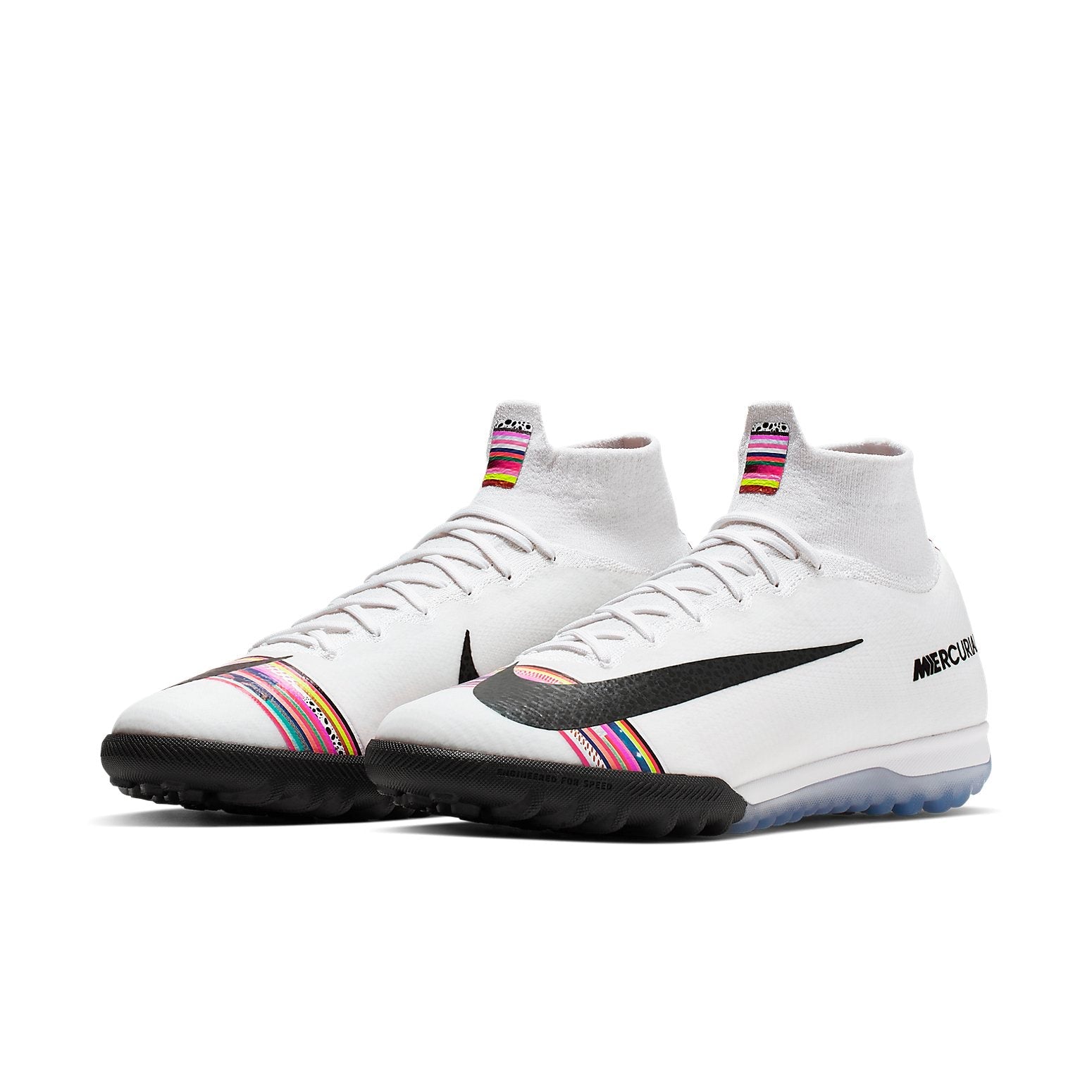 Nike Mercurial SuperflyX 6 Elite TF 'LVL UP Pack - Pure Platinum' AJ3572-009