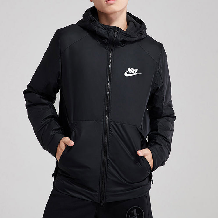 Nike Sportswear Casual Sports Windproof hooded Black 861789-010