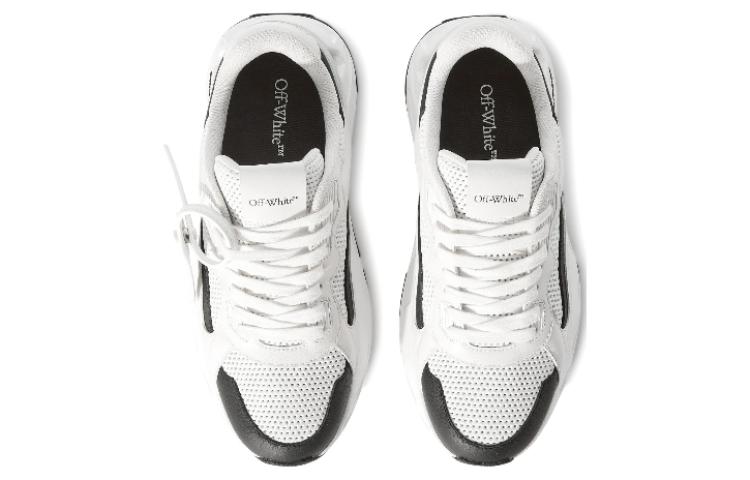 Off-White Runner B 'White Black' OMIA289F23LEA0010110