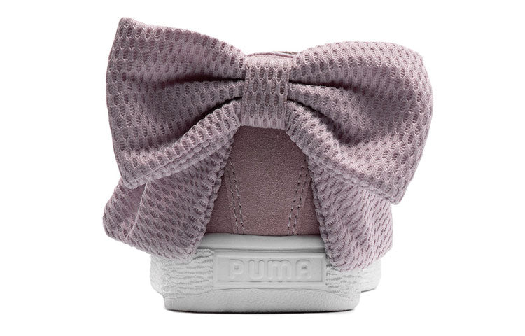 (WMNS) PUMA Suede Bow Uprising Sneakers Pink 367455-03