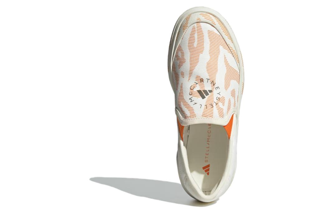 (WMNS) adidas by Stella McCartney Court Slip-On 'White Orange' IF2186