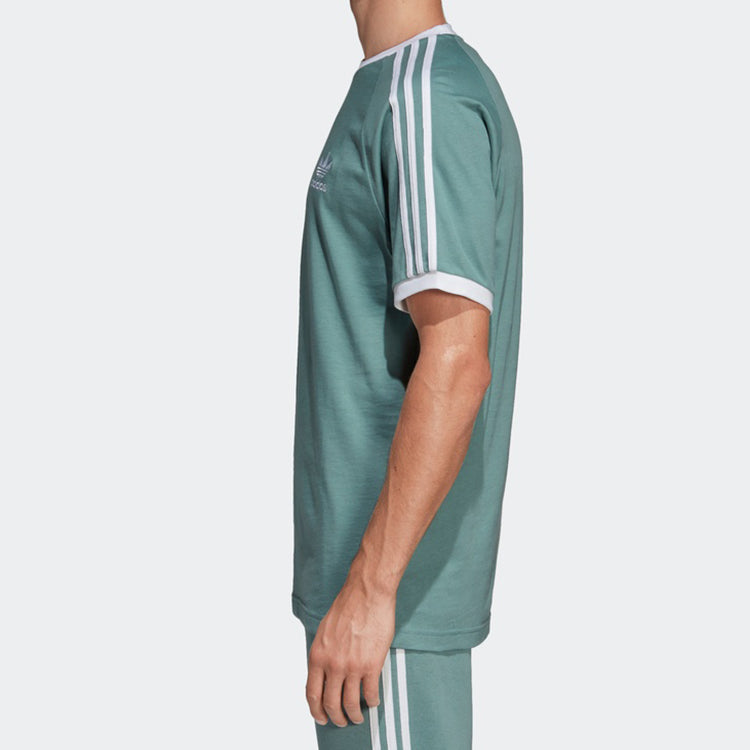 adidas originals Retro Cotton Short Sleeve Green FR7417