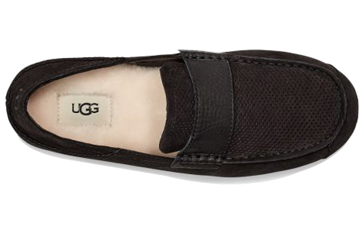 UGG Corwin TS Cowhide Shoe Athleisure Casual Sports Shoe Black 1108016-BLK
