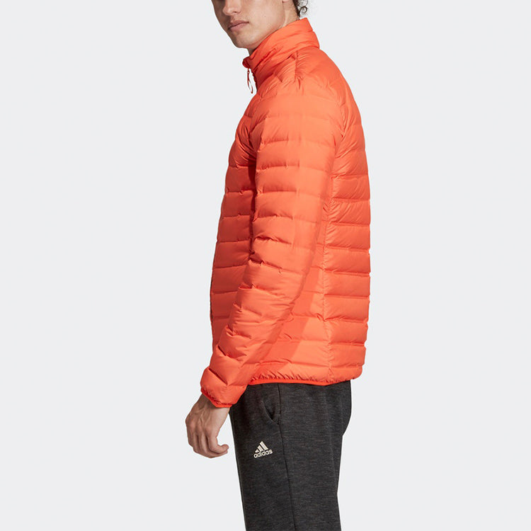 adidas originals Casual Sports Stand Collar Stay Warm Down Jacket Orange Yellow FH6633