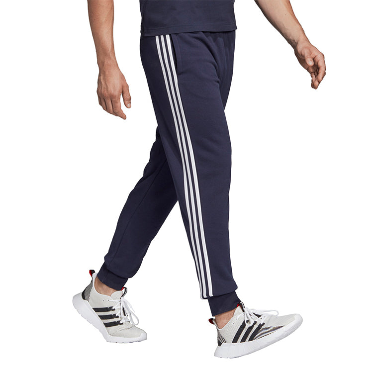 adidas E 3S T Pnt Ft Plaid Applique Sports Pants Men Blue DU0478