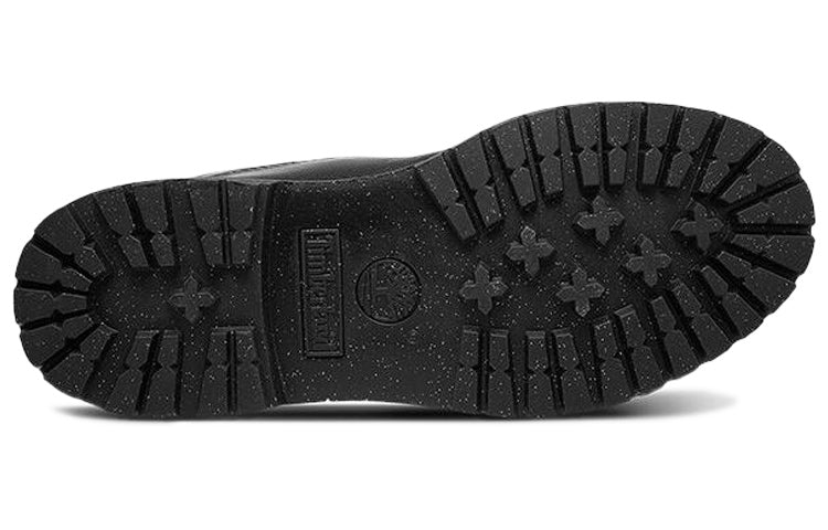(WMNS) Timberland 6 Inch Heritage Premium Waterproof Pewter Leather Boots 'Black' A24HY