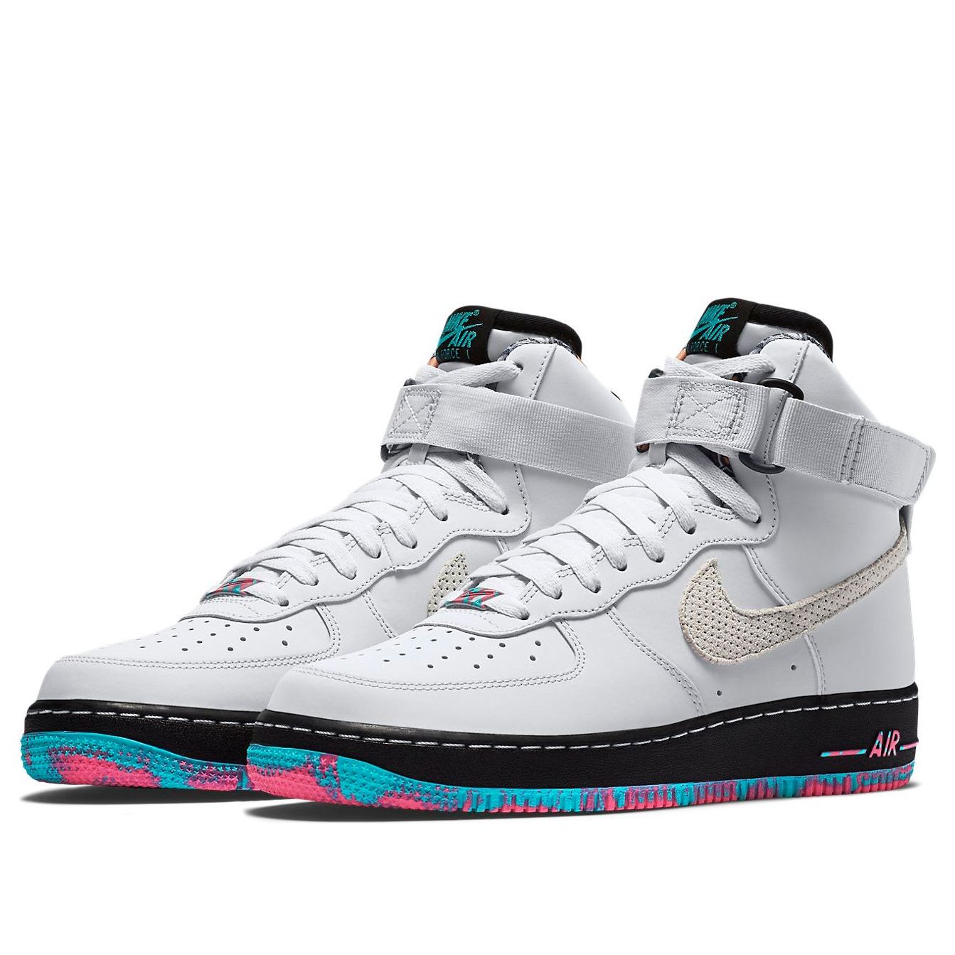 Nike Air Force 1 High 'Pure Platinum Multi Color' 315121-030
