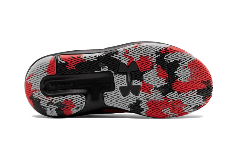 (PS) Under Armour Lockdown 5 'Versa Red Black' 3023534-601
