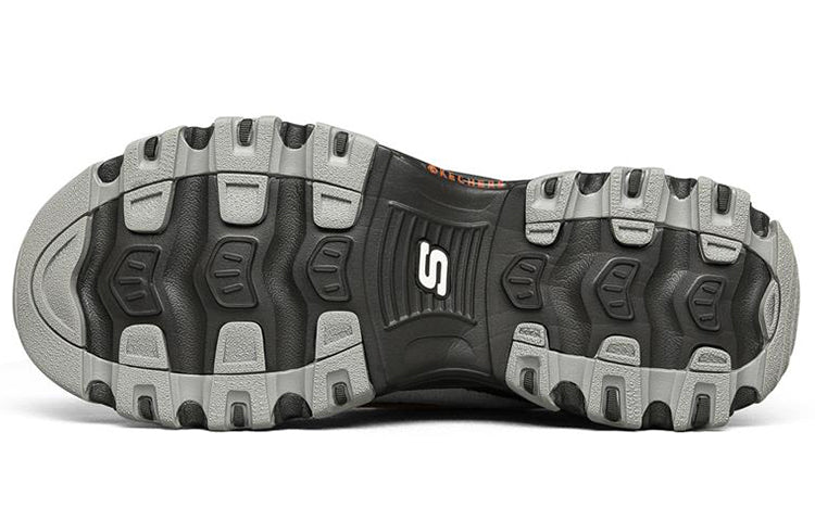 Skechers D Lites 1.0 Low-Top Running Shoes Black/Grey/White 237154-BKMT
