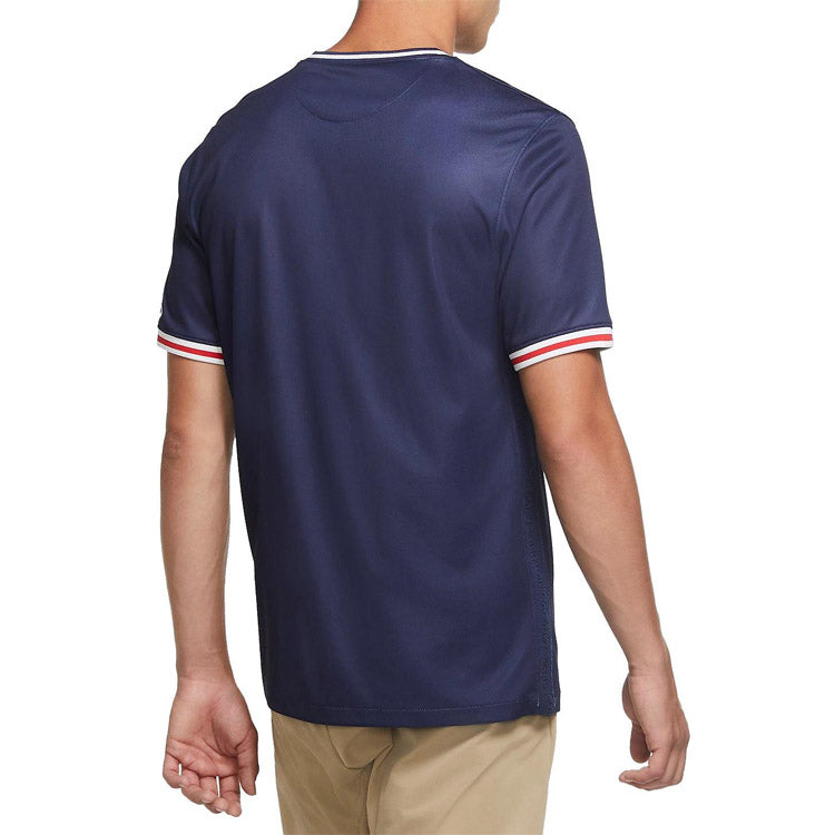 Nike Psg Paris German Home Jersey Short Sleeved Men Blue CD4242-411