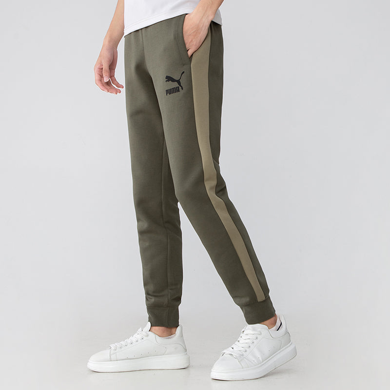 PUMA Iconic T7 Track Pants 'Olive Green' 531381-44