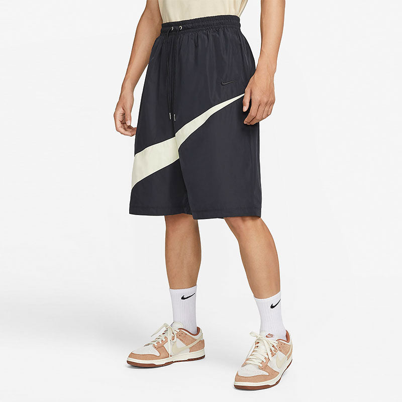Nike Swoosh Woven Shorts 'Black' FB7870-010