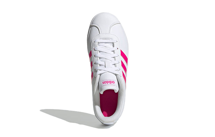 (GS) adidas VL Court 2.0 K 'White Pink' EG6155
