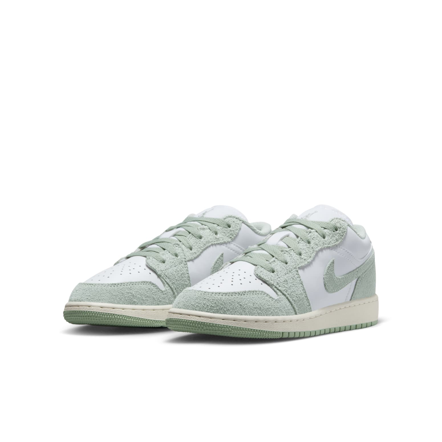 (GS) Air Jordan 1 Low SE 'White Seafoam' FN9137-131