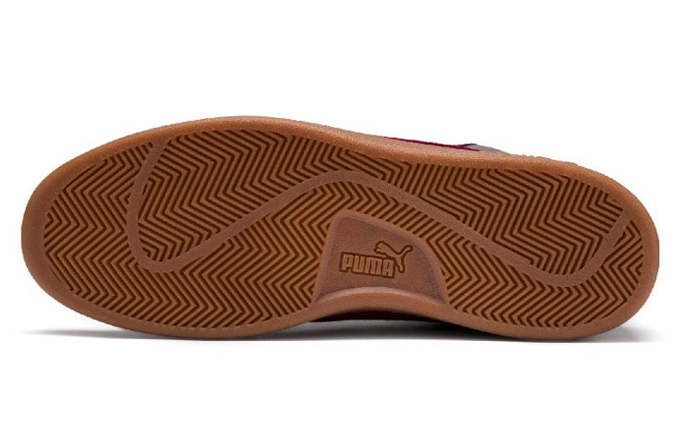 PUMA Smash v2 Mid Winterized 'Grey Red' 367338-04