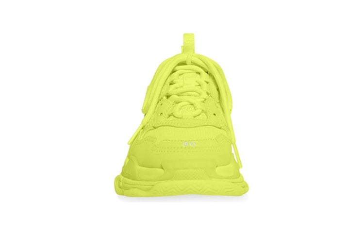 (PS) Balenciaga Triple S Sneakrs 'Fluo Yellow' 654251-W2CA5-7590