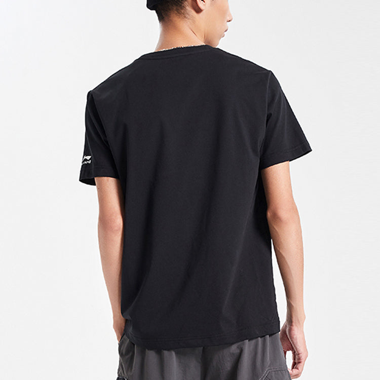 Li-Ning x Disney Crossover Mickey Printing Short Sleeve Black AHSQ527-1