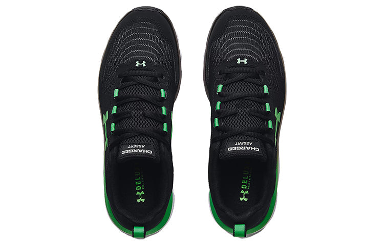 Under Armour Charged Assert 9 'Black Extreme Green' 3024590-008