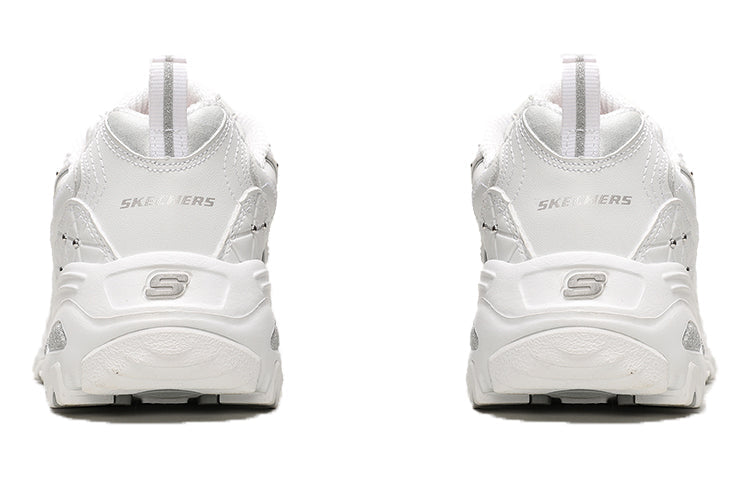 (WMNS) Skechers D'Lites Glamour Feels low/Dad Shoes GS White 13087-WSL