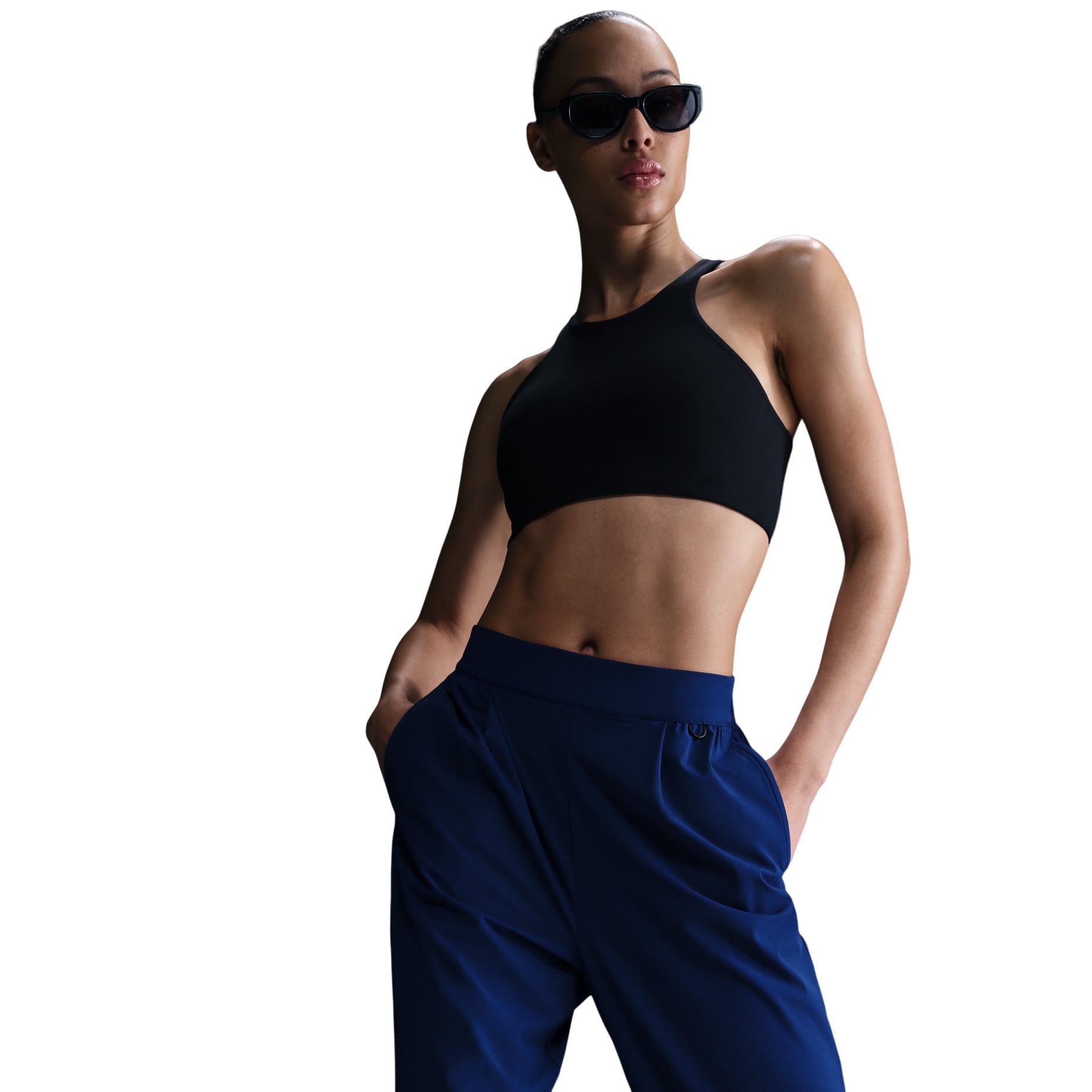 Nike 24.7 PerfectStretch Dri-FIT High-Rise Loose-Fit Pants 'Deep Royal Blue' HQ0236-455