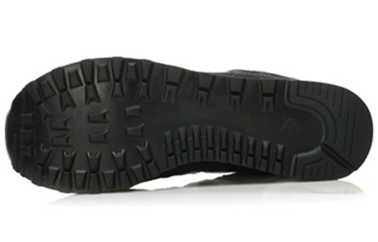 New Balance 574 Shoes 'Black Grey' ML574PNW