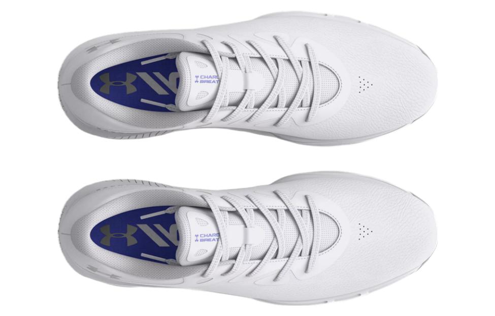 (WMNS) Under Armour Charged Breathe 2 Golf 'White Metallic Silver' 3026406-100