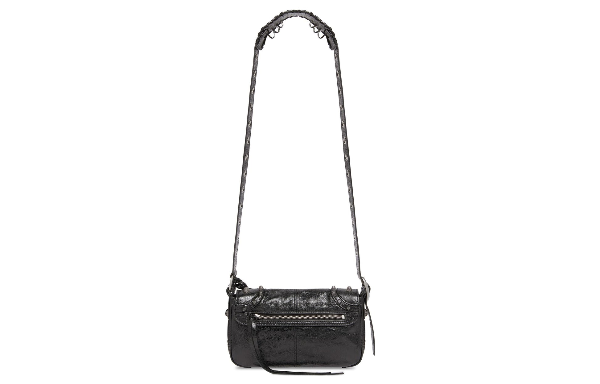 (WMNS) Balenciaga Le Cagole Xs Flap Bag With Piercings 'Black' 7190822AAE31000