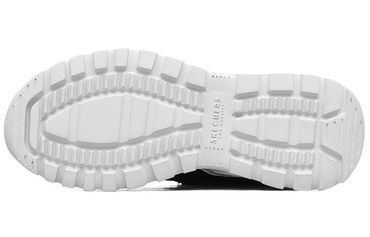 (WMNS) Skechers Street 'Black White' 155180-BLK