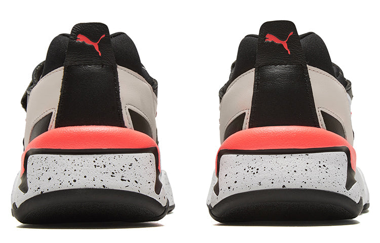 (WMNS) PUMA Nova Shandal Velcro 'Black Pink' 372897-03