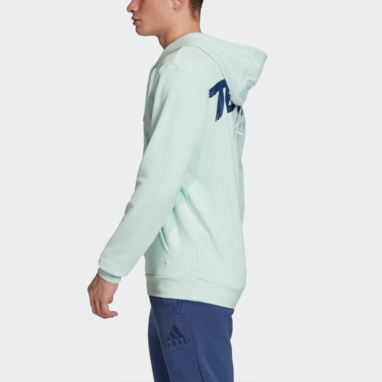 adidas Cat Graph Hood Tennis Athleisure Casual Sports Green FM1192