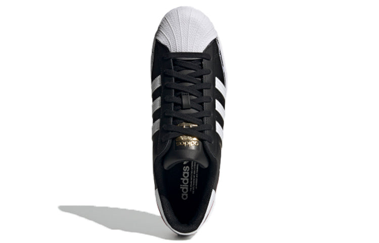 adidas Superstar 'Wordmark Heel Stripe - Core Black' FX5559