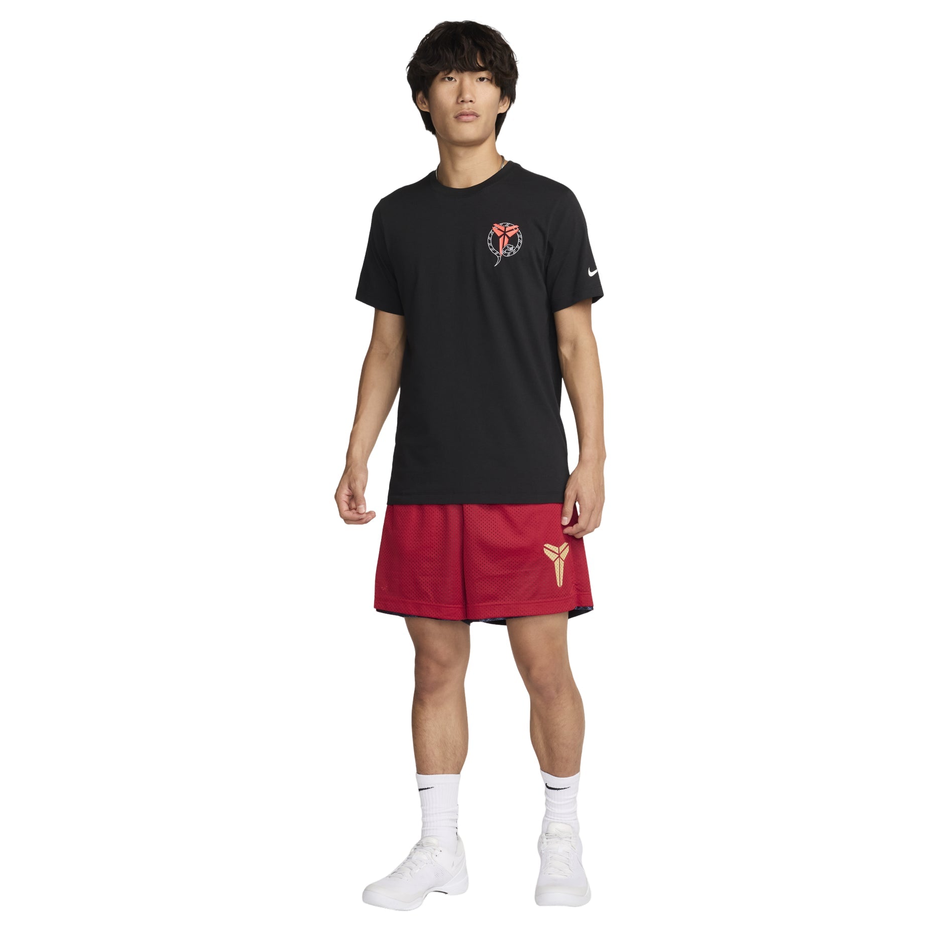 Nike Dri-FIT Kobe Stockings T-shirt Asia Sizing 'Black' HV5151-010