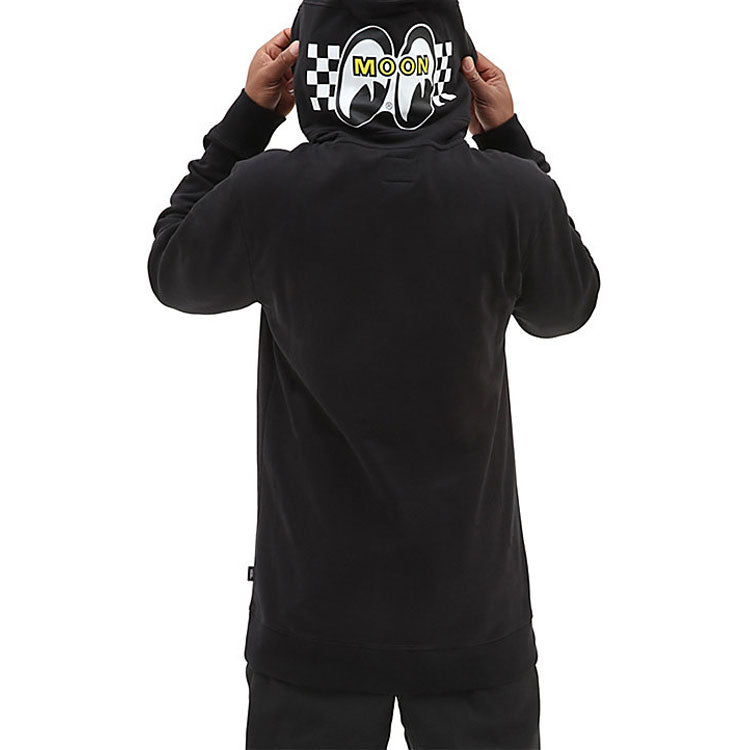 Vans x Mooneyes Fleece Pullover Hoodie 'Black' VN0000BCBLK