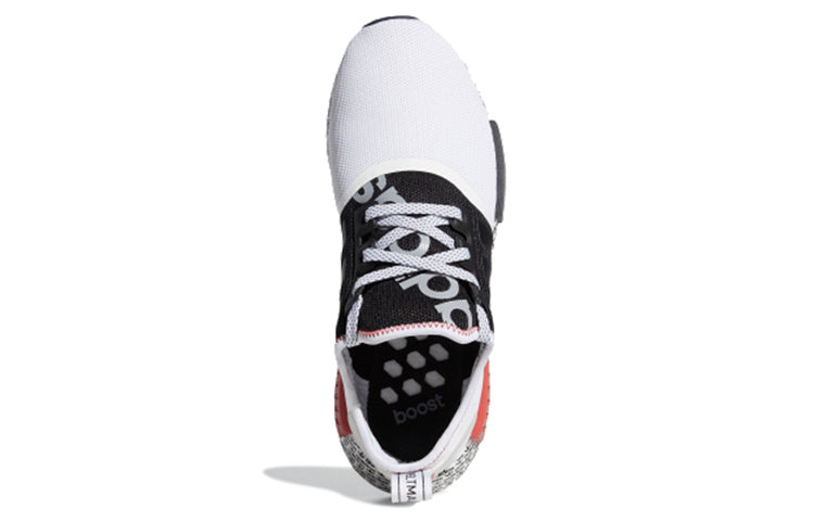 adidas NMD_R1 'Print Boost - White Black Red' FV7848