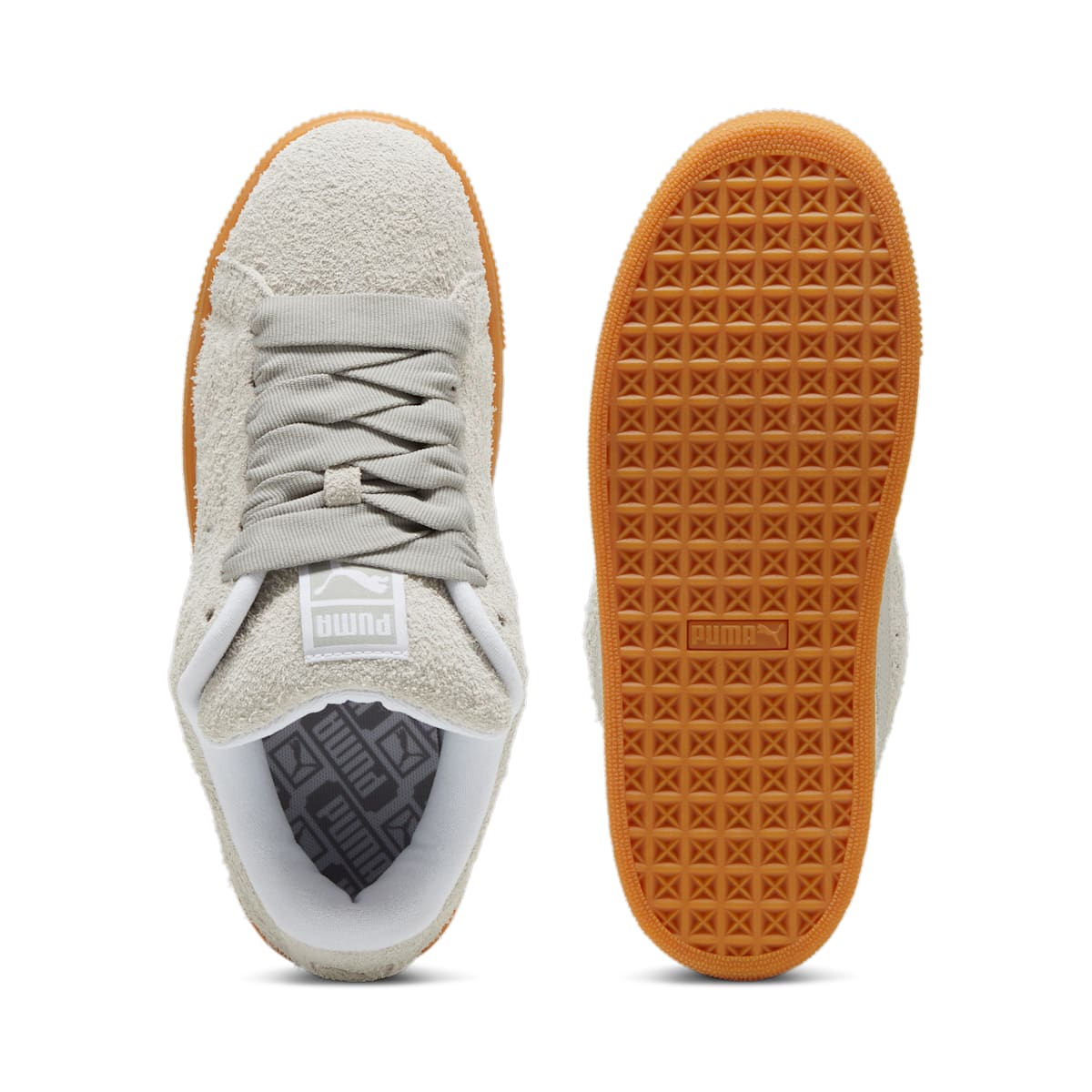 (WMNS) PUMA Suede XL 'Hairy Feather Grey Gum' 398309-02