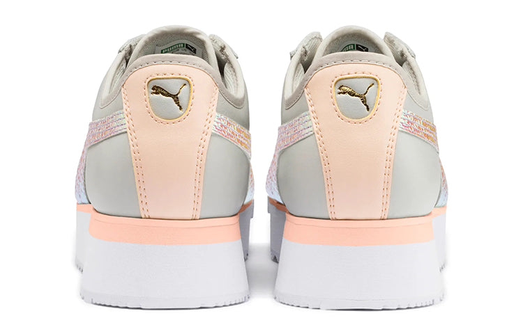 (WMNS) PUMA Roma Amor Metallic 'Grey' 371006-02