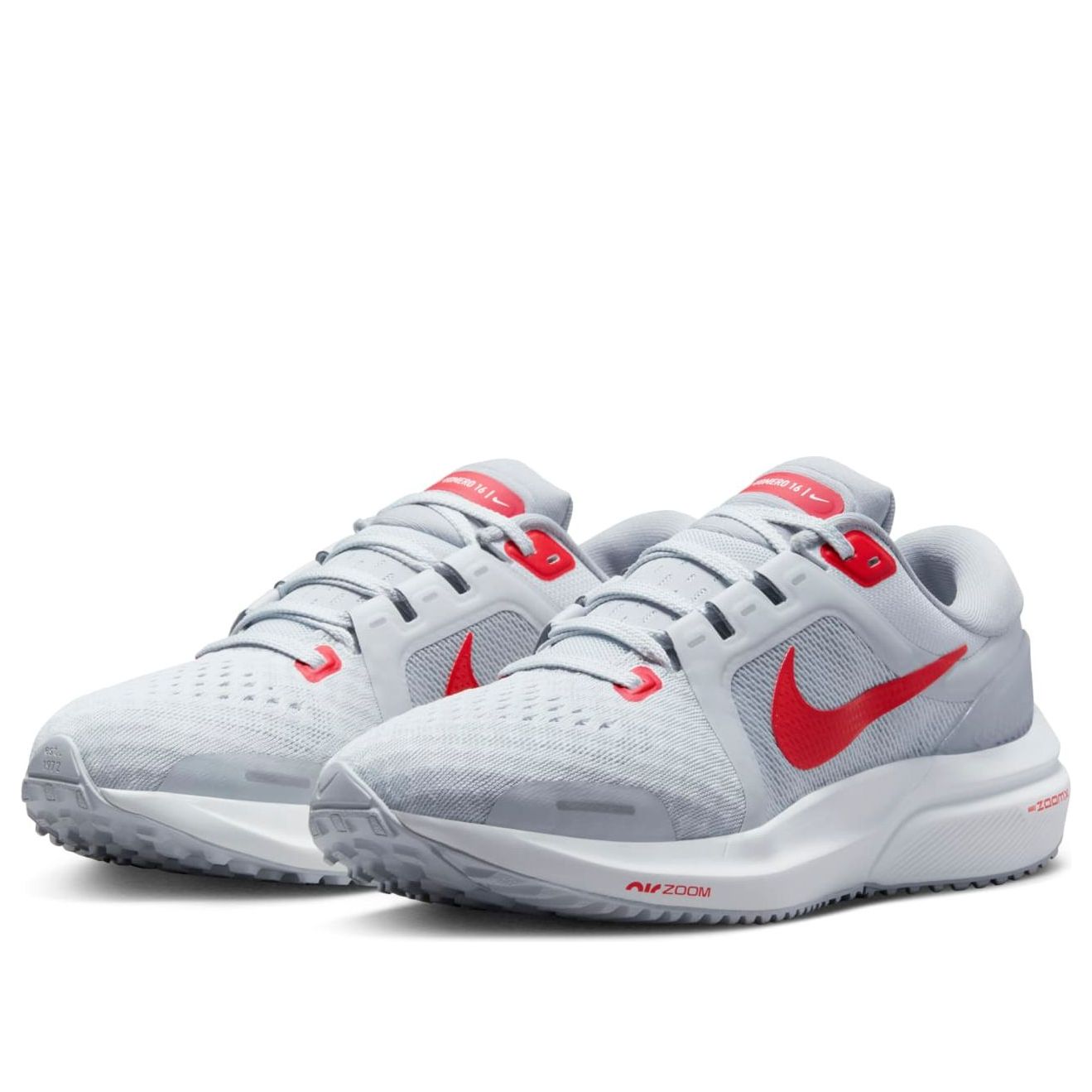 (WMNS) Nike Air Zoom Vomero 16 'Grey Red' DA7698-005