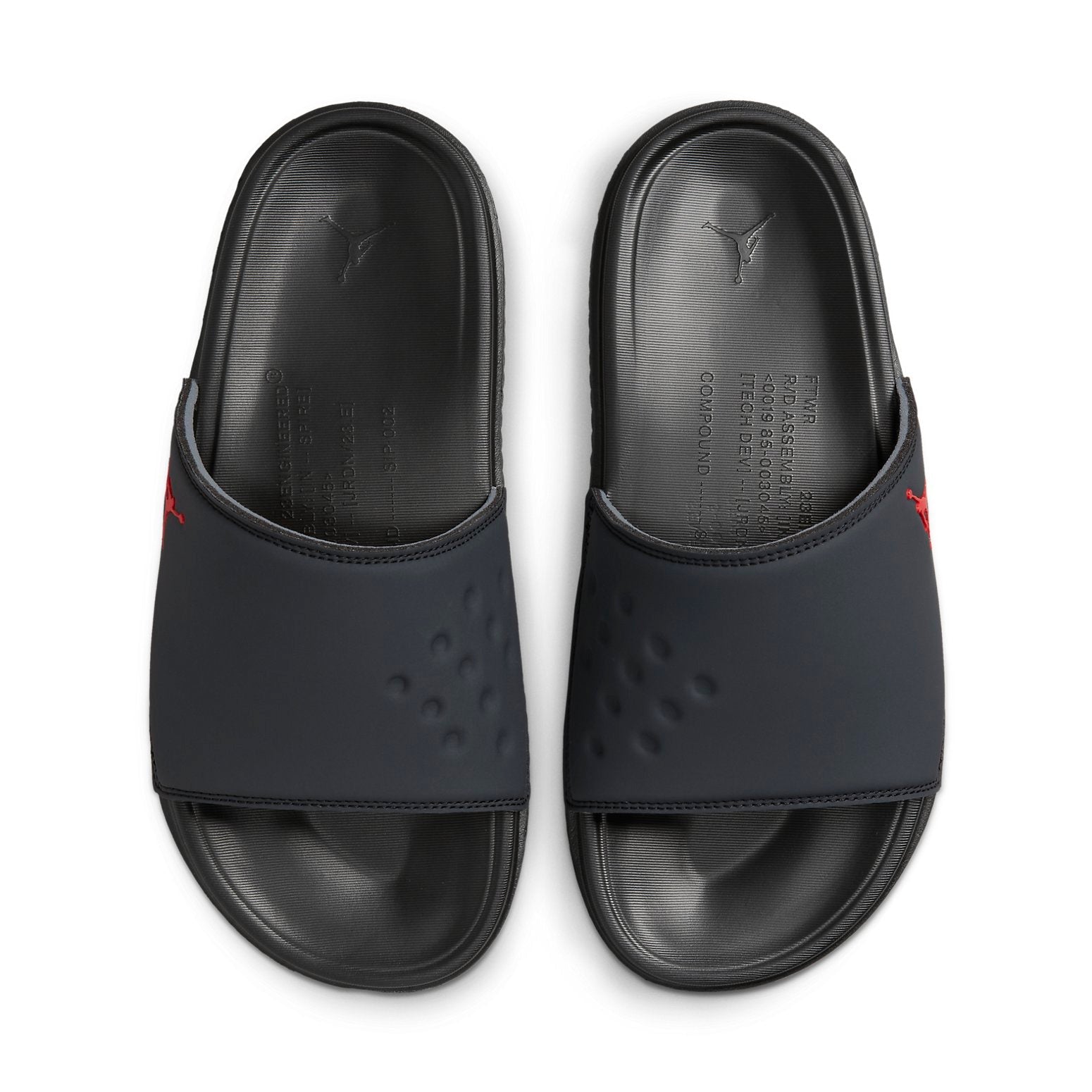 Nike Jordan Play Slide 'Anthracite University Red' DC9835-061