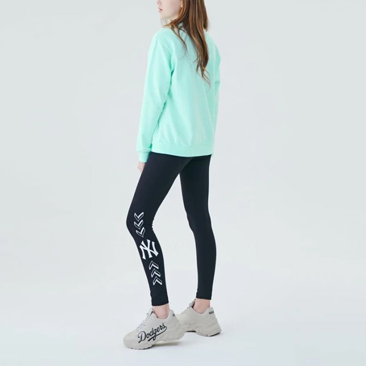 MLB Embroidered LOGO Athleisure Casual Sports Round Neck Long Sleeves Unisex 31MT01011-07T
