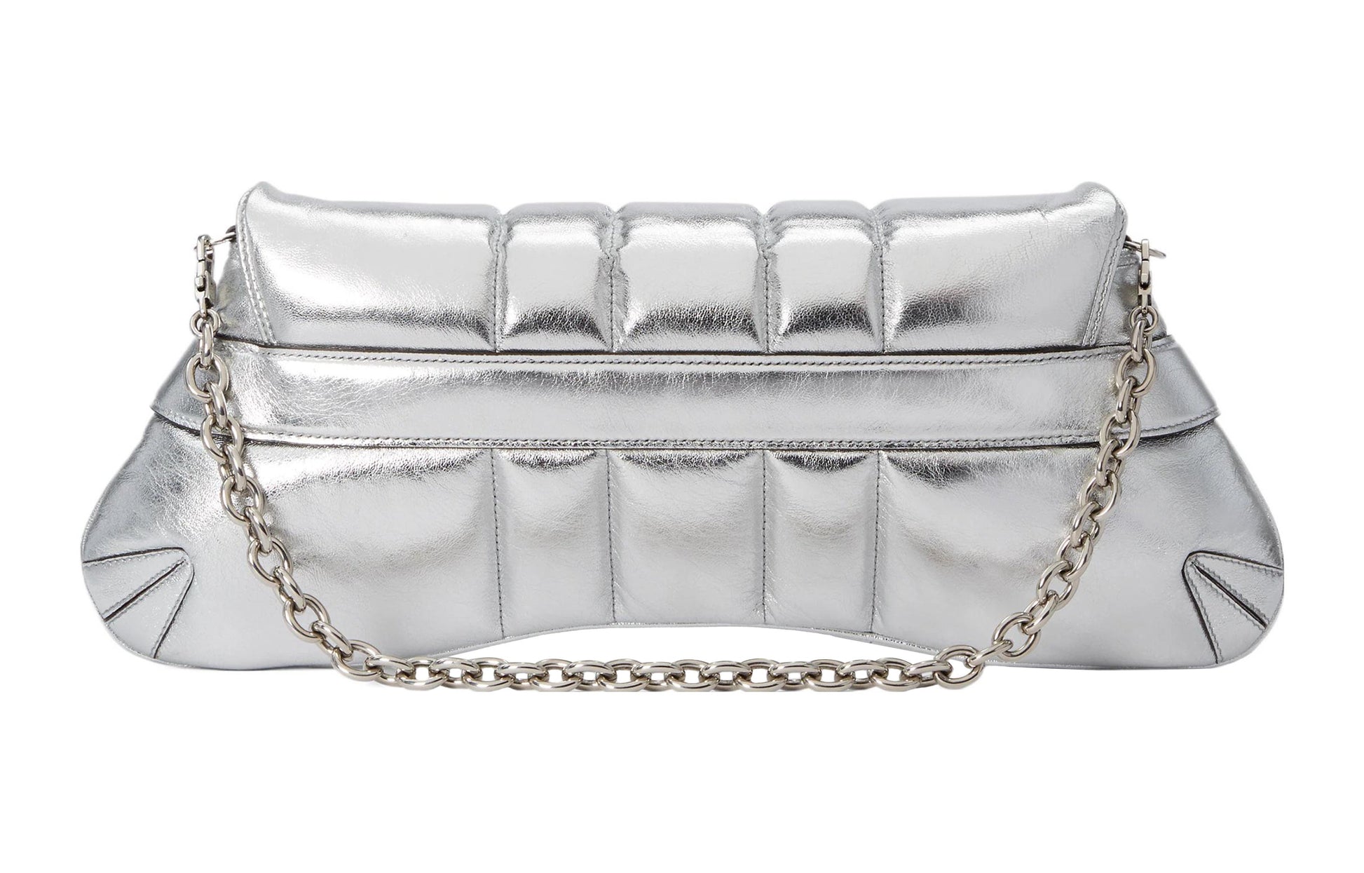(WMNS) Gucci Horsebit Chain Medium Shoulder Bag 'Silver' 764255-AACY5-8106
